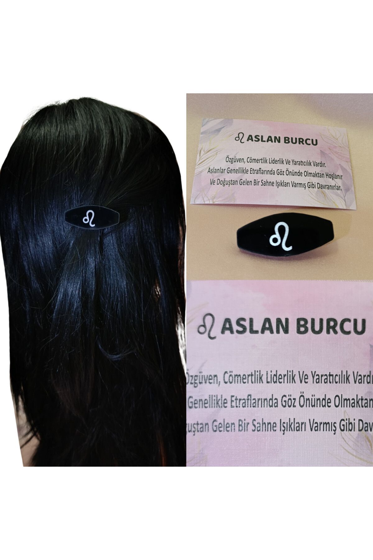 endiell since 2024 Aslan Burcu sembollü küçük boy pens toka