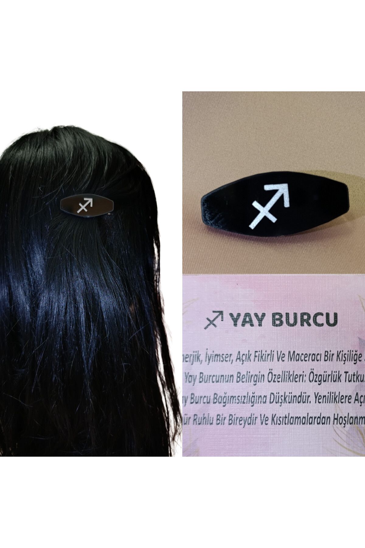 endiell since 2024 Yay Burcu sembollü küçük boy pens toka