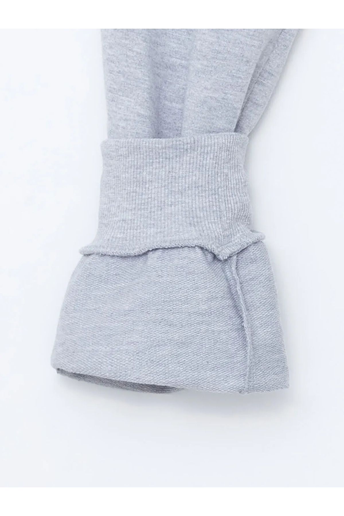 LC Waikiki-Lcw Kids Gray Boys Jogger Sweatpants with Elastic Waist 3