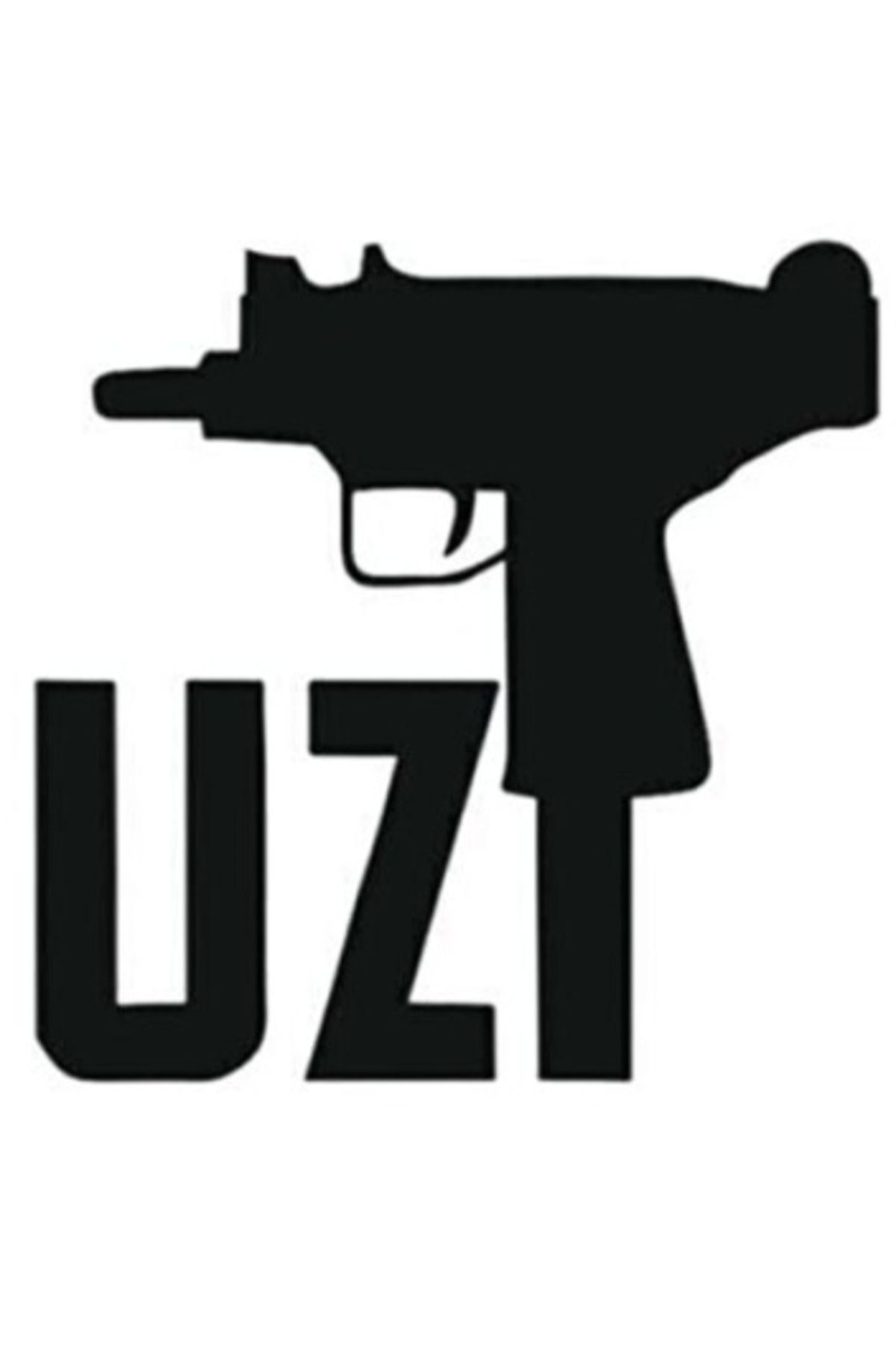 Findit Uzi Yazılı Sticker 30 x 30 cm