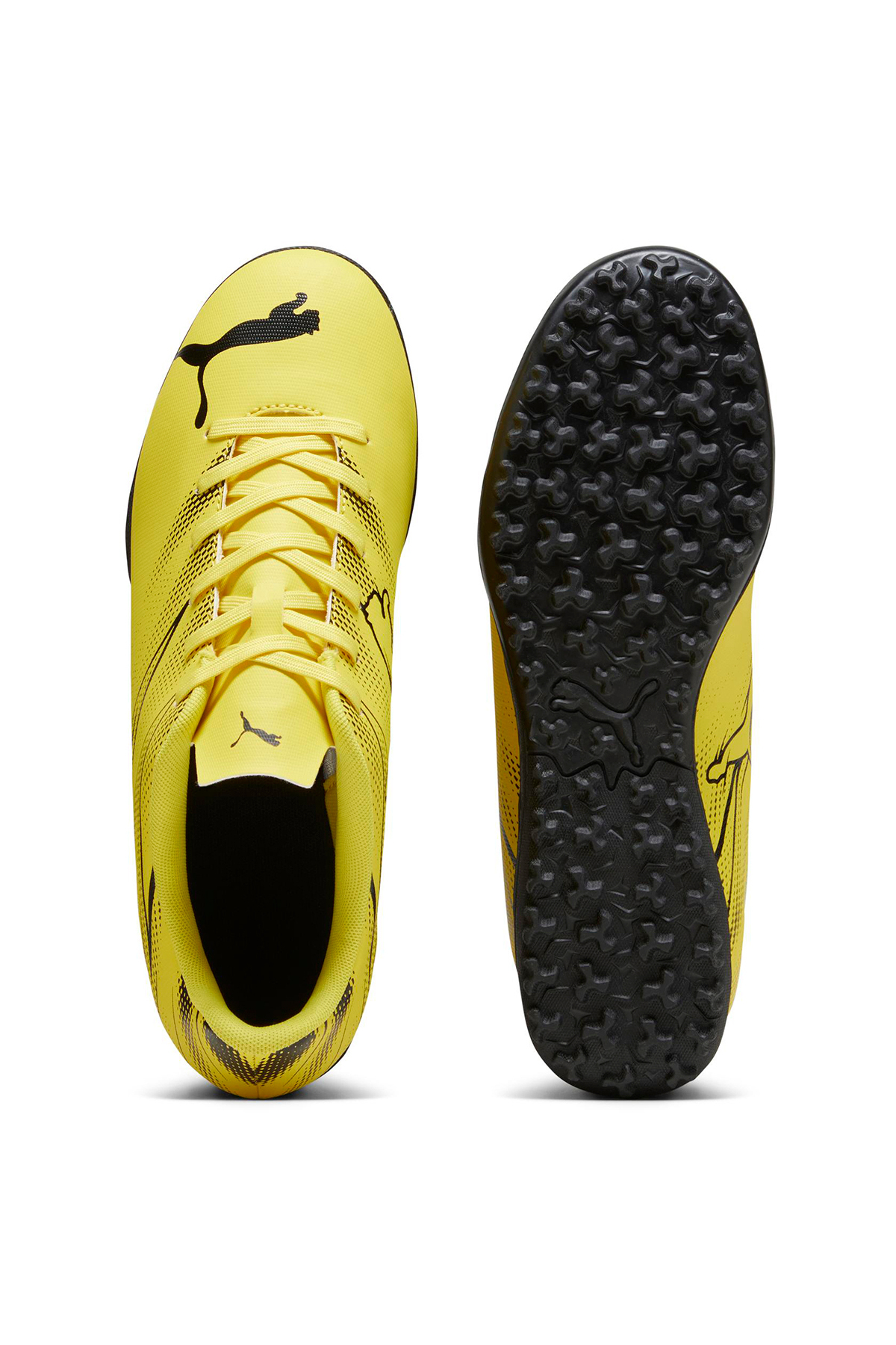 Puma Attacanto IT 107479-02 Erkek Halı Saha Futsal Ayakkabısı SARI görsel 3