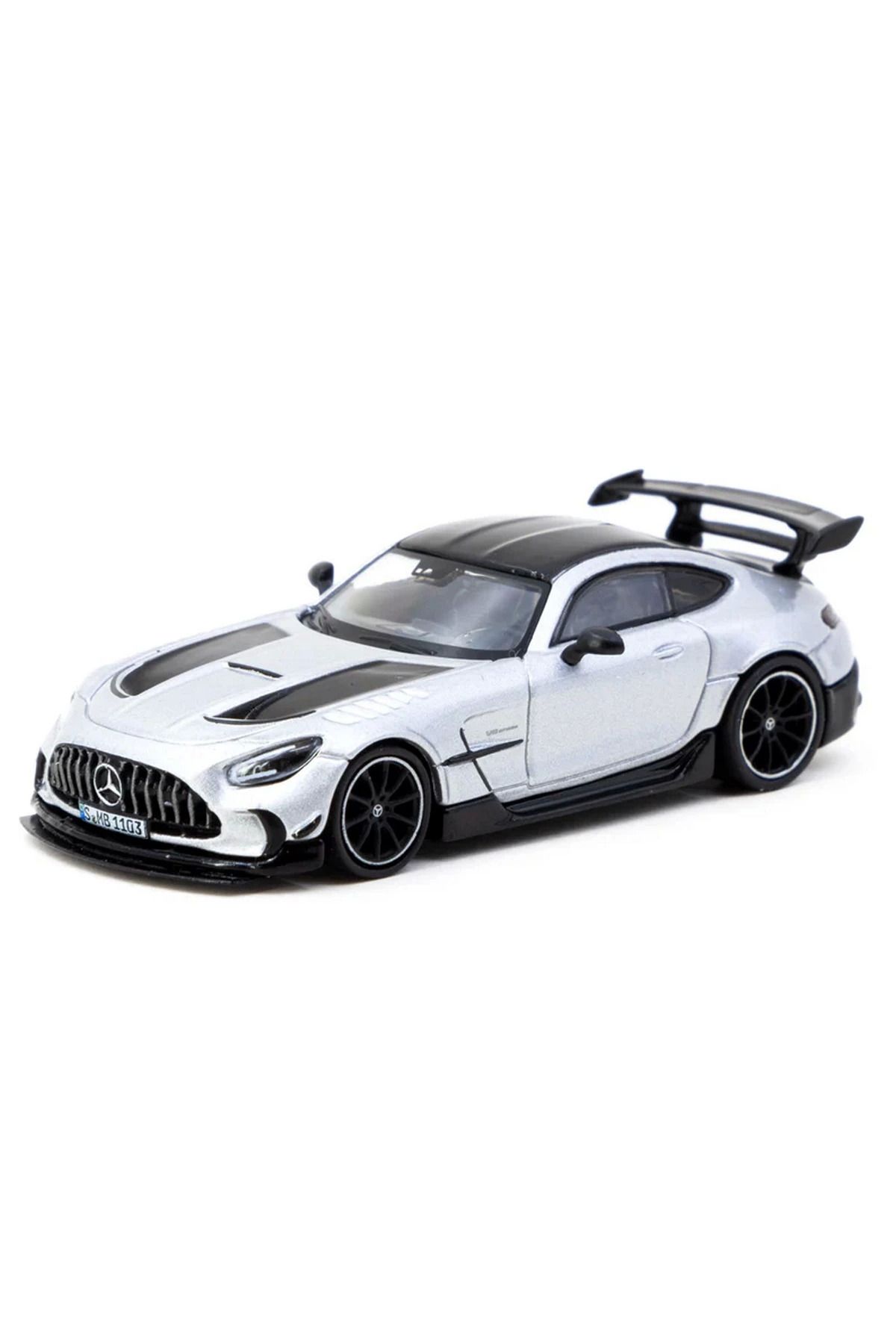 estevia Yeni Estevia Urny  1/64 Mercedes-Benz Amg Gt Black Series Silver Metallic Company