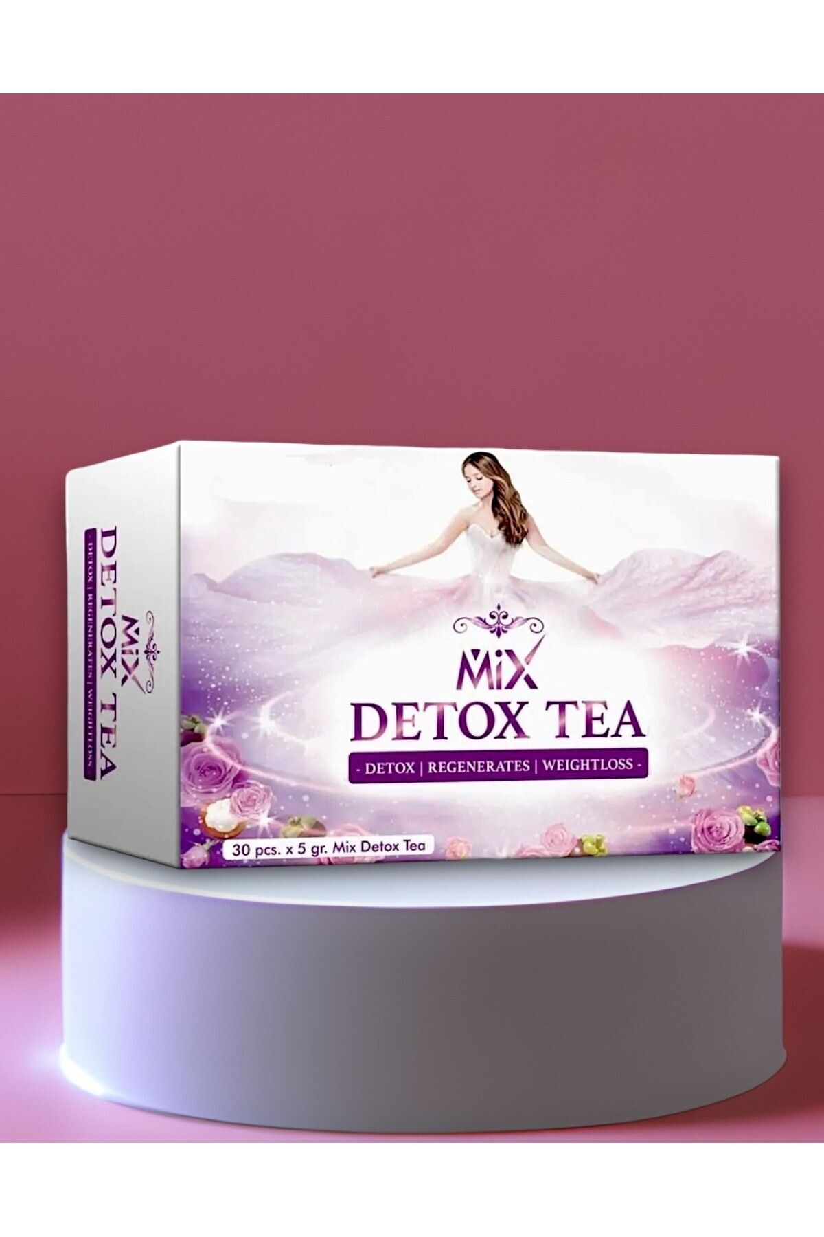 Mia For Life Detox Tea Mix Detoks Tea 30 Pcs