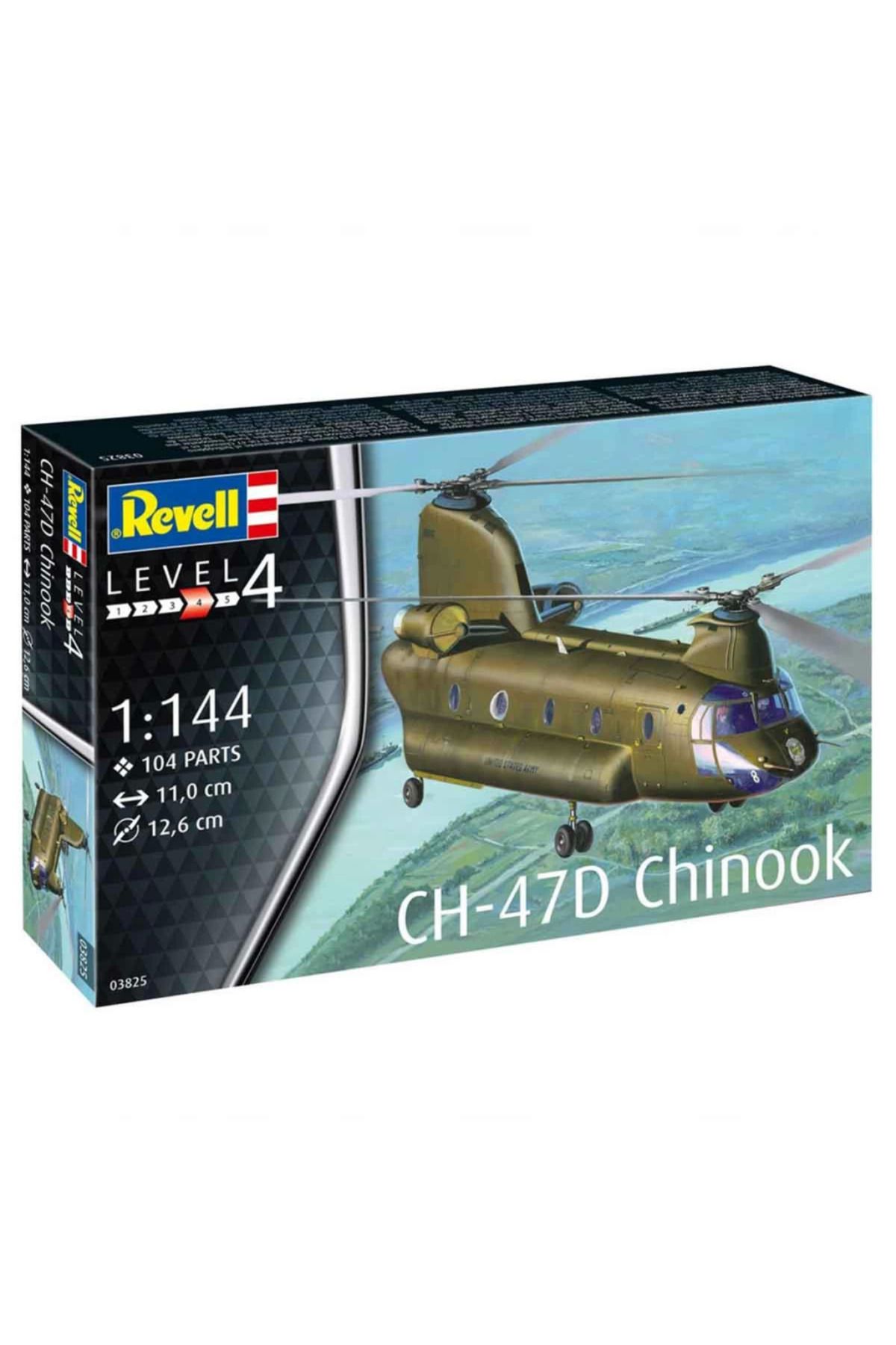 gcaksesuar Nessiworld Revell 1:144 CH-47D Chinook Model Seti 03825