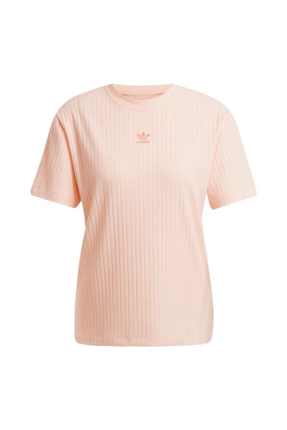 adidas Ess Wr Tee Kadın  Pembe  T-shirt Jd1489