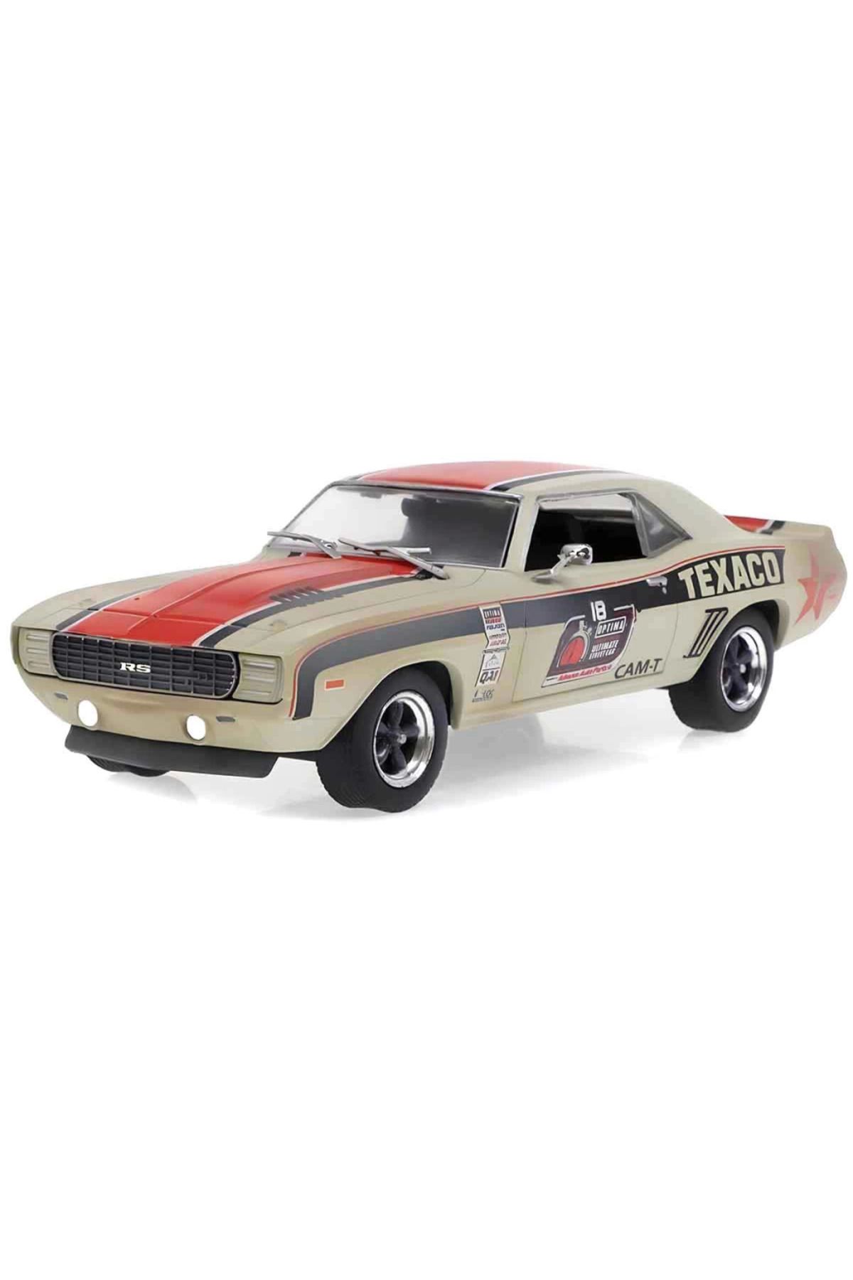 gcaksesuar Nessiworld Greenlight 1:43 1969 Chevrolet Camaro RS Texaco