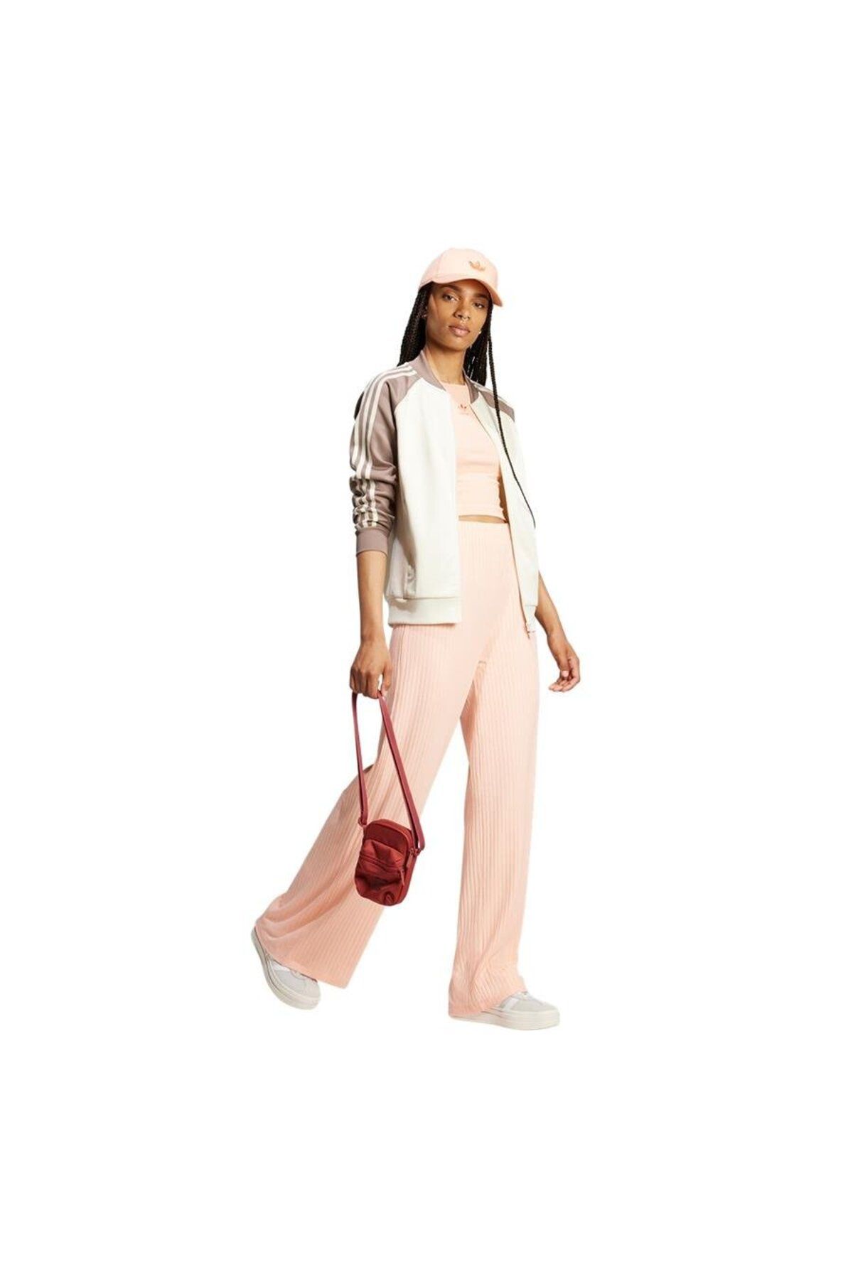 adidas-Pink Women's Sweatpants - Ess Wr Pant, Jd0766 5