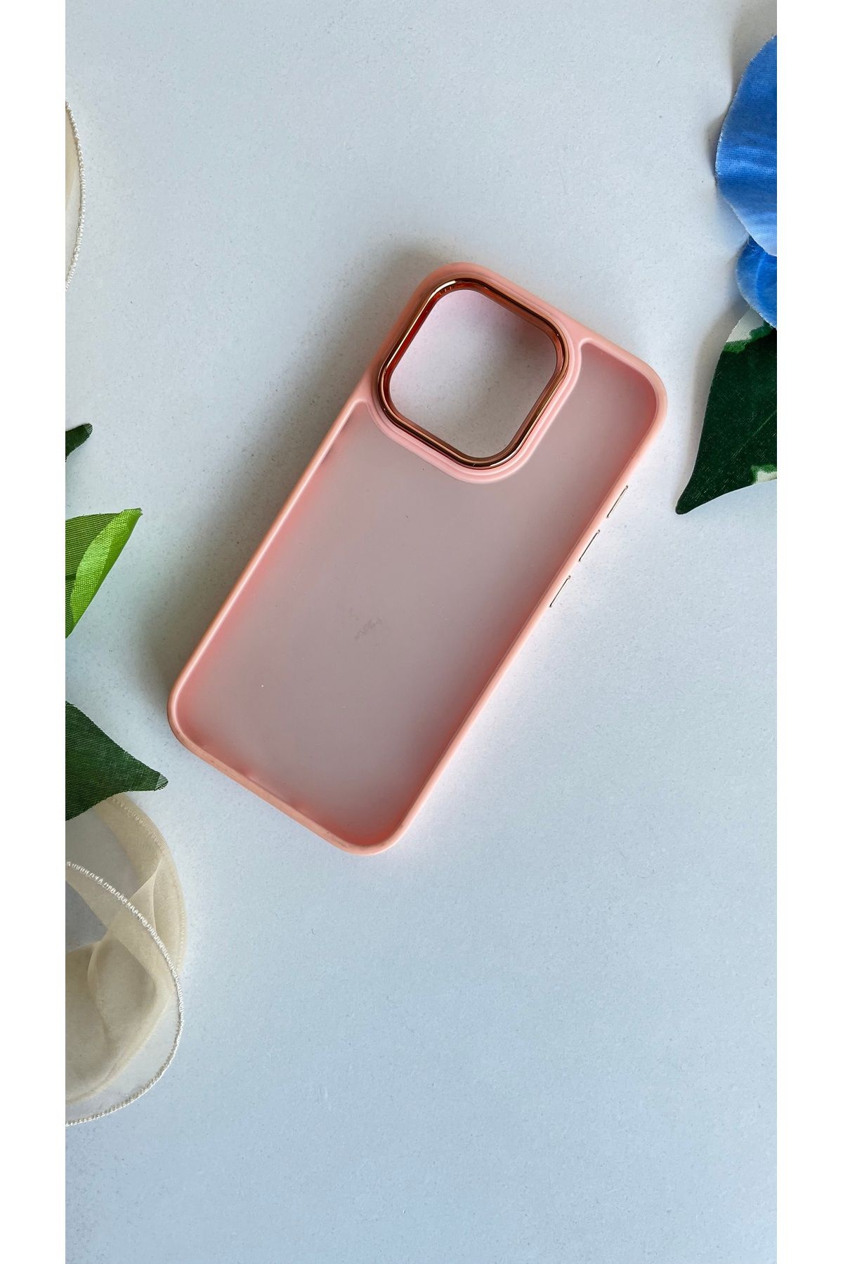 shop Iphone 15 Pro Buzlu Şeffaf Kılıf