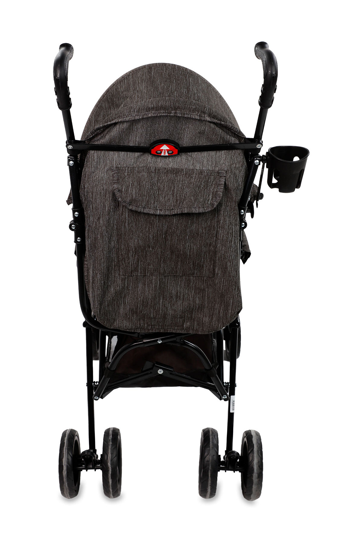 Genel Markalar Verona Baston Bebek Arabası Koyu Gri fotoğrafı 2 (önizleme)