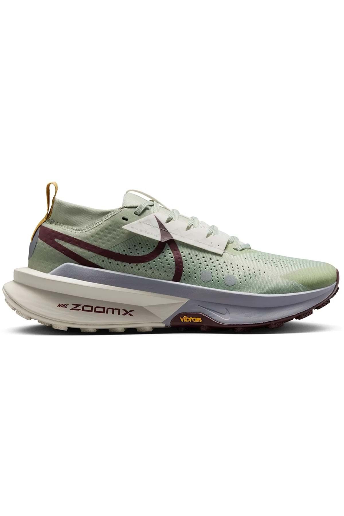 Nike Zoom X Zegama Trail 2 Vibram Kaymaz Taban Fd5191-fd5190 Unisex Spor Ayakkabı Haki