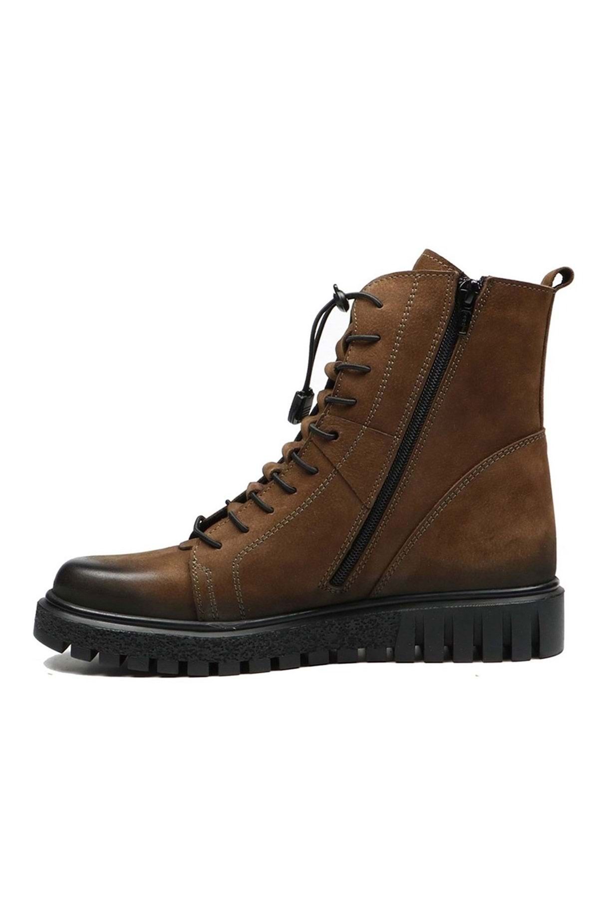 Hammer Jack-102-17945-Z Γνήσιες Δερμάτινες Μπότες Unisex ΚΑΦΕ 3