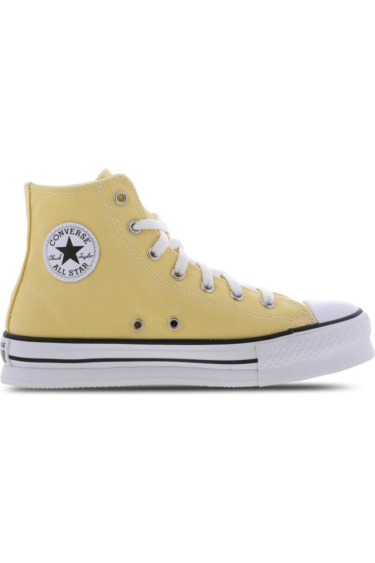 converse A06082C Chuck Taylor All Star Eva Lift Kadın Sarı Boğazlı Sneaker Günlük Spor Ayakkabı