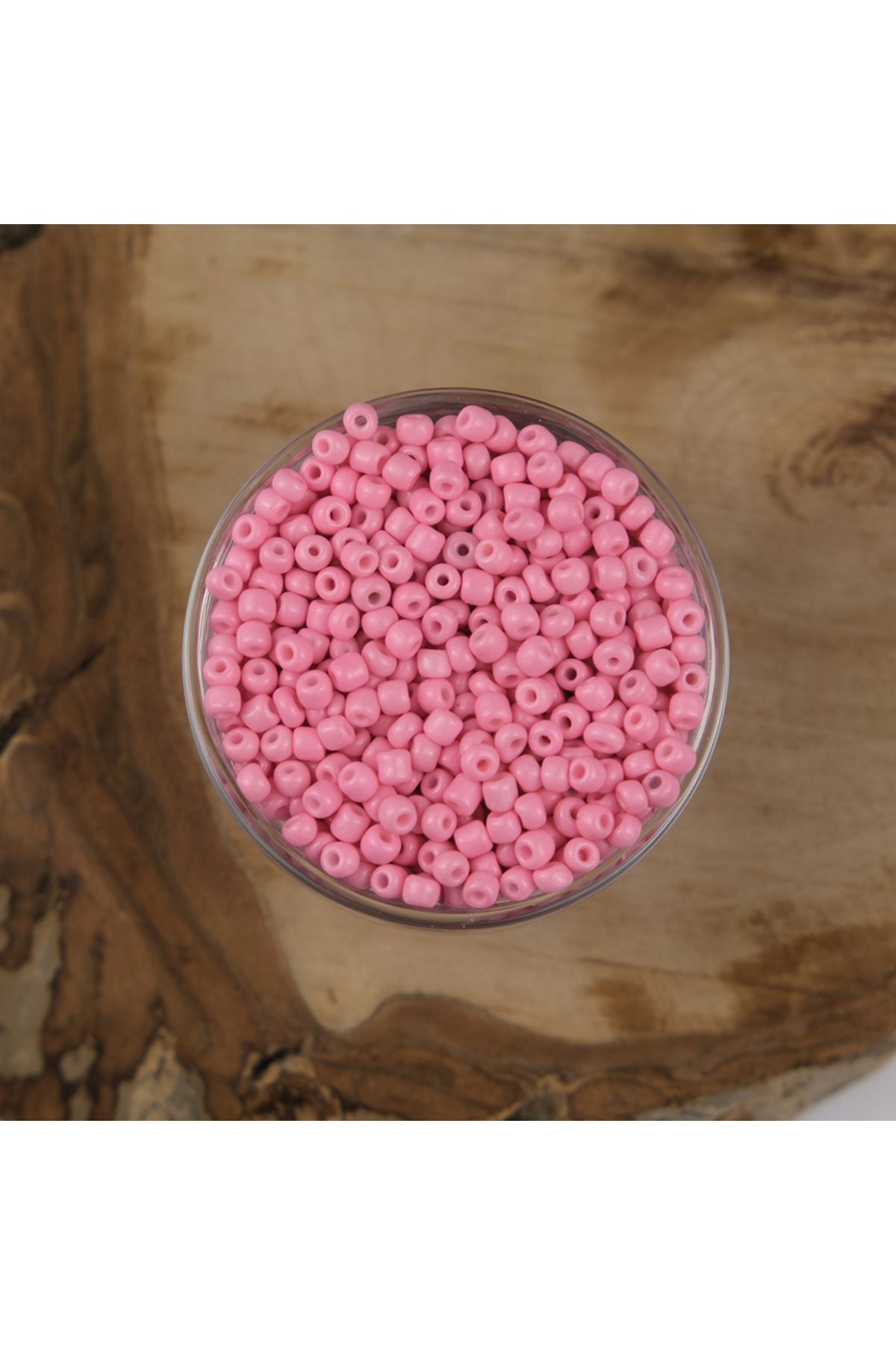 Kanguroom ABC Kum Boncuk Açık Pembe 4 mm 500 Gram 6/0 - 9993A