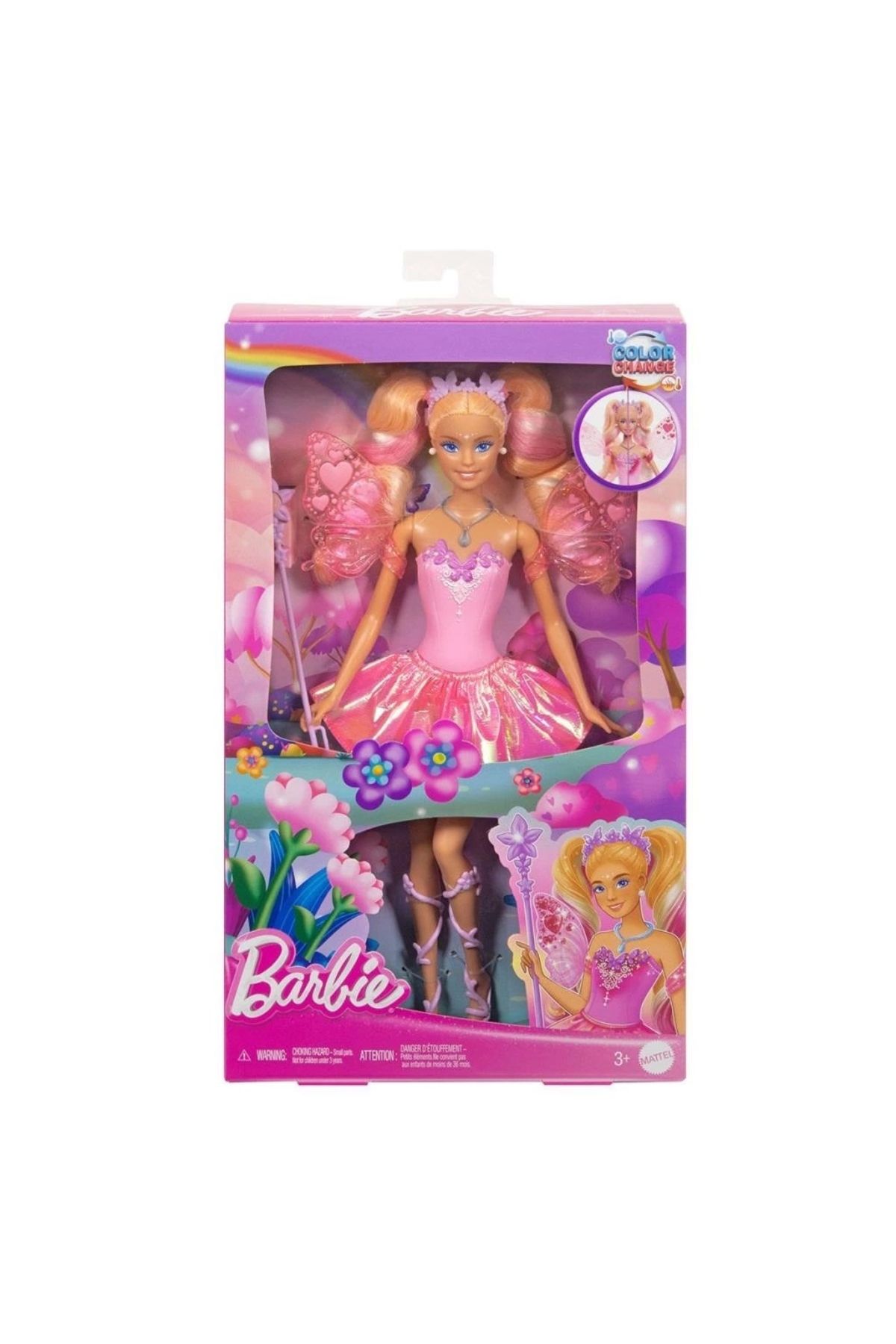 TWOX Çocuk JCP76 Barbie Renk Değiştiren Peri Kızı Bebek