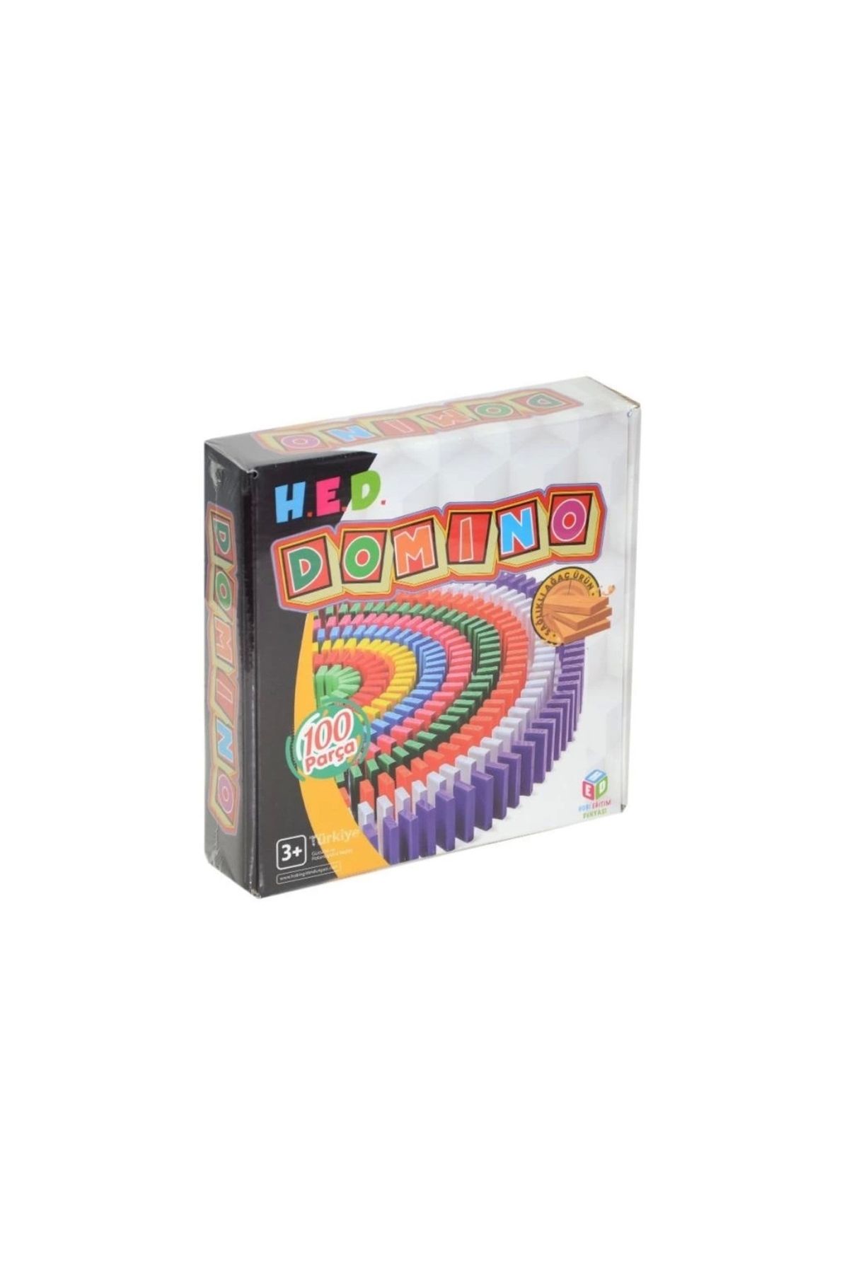 Basic Fun Çocuk HED 338 Hobi Zeka Domino 100 Parça