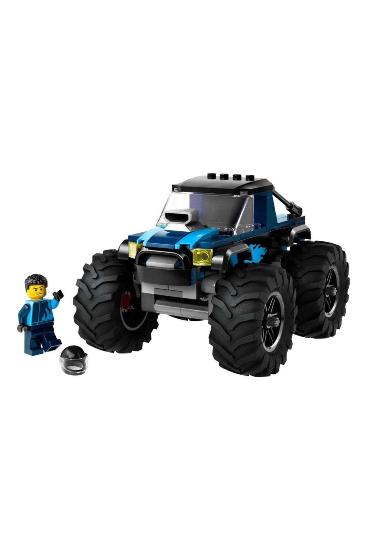 TWOX Çocuk LEGO City Mavi Canavar Kamyon 60402