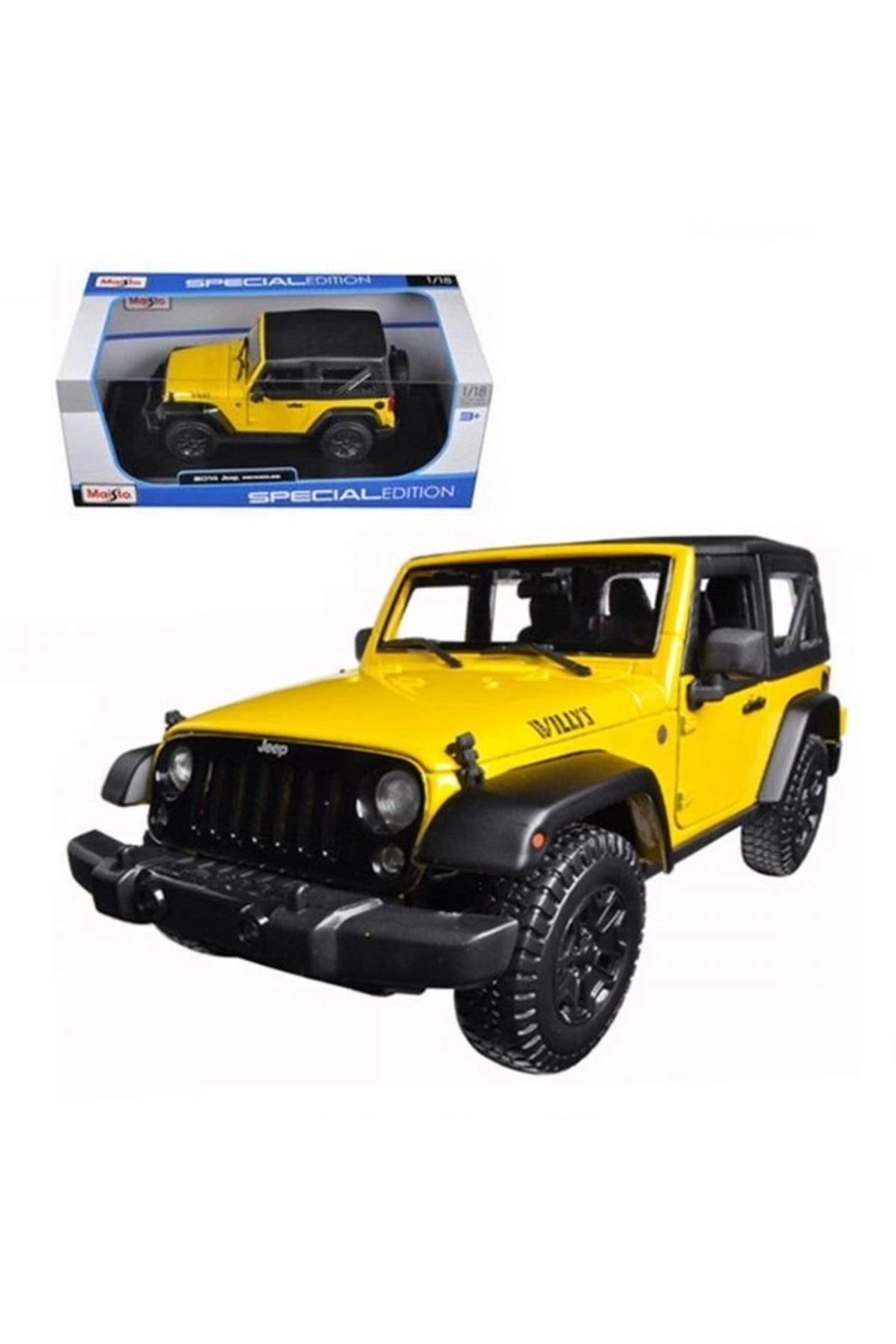 TWOX Çocuk 1:18 2014 Jeep Wrangler