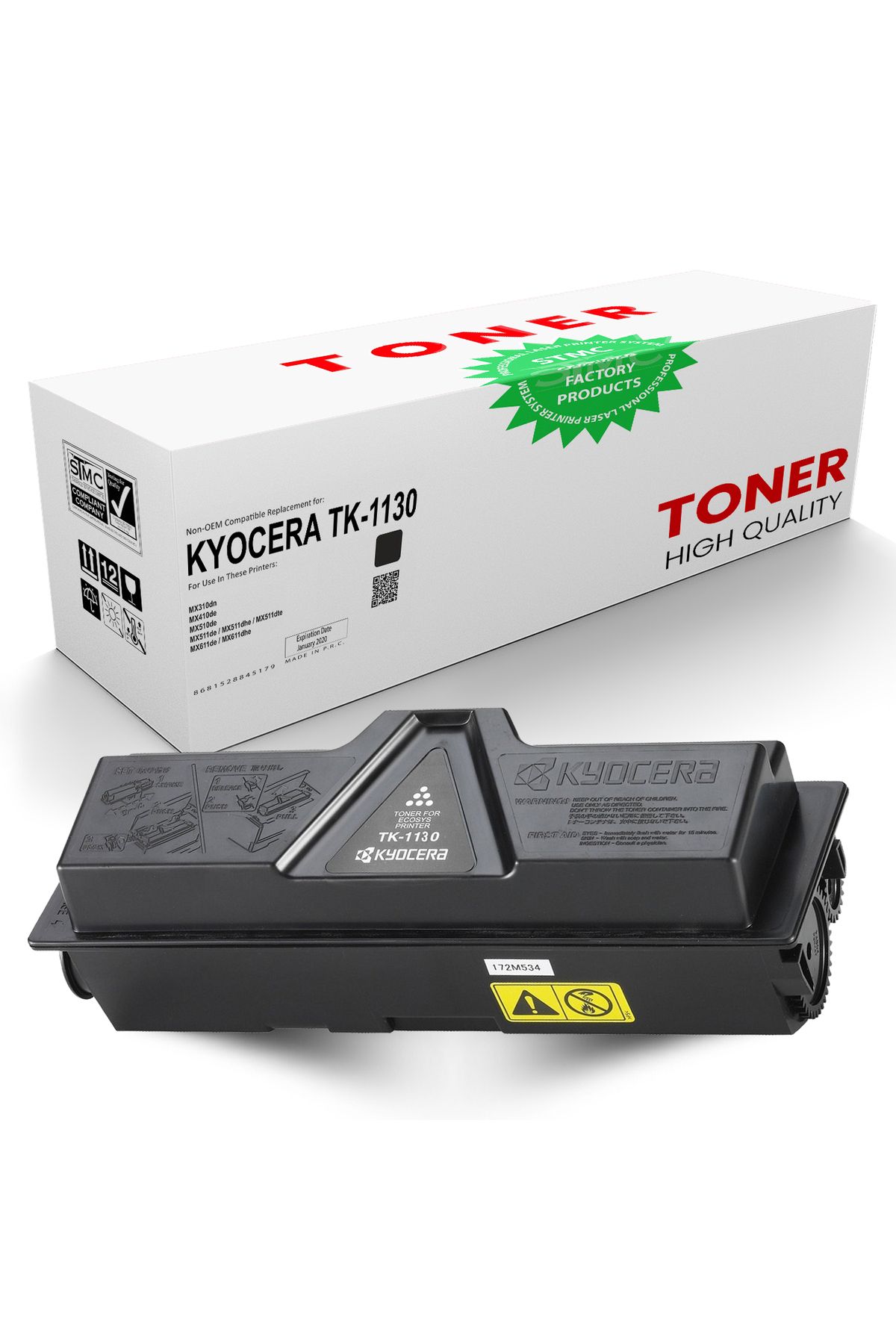 nanoprint Kyocera FS-1030mfp Uyumlu TK-1130 Muadil Toner /TK1130