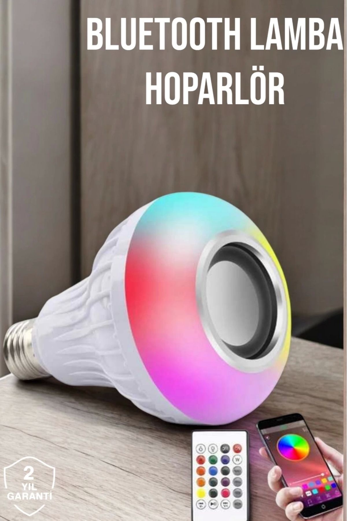 ASTRALTECH Bluetooth Hoparlör RGB LED Teknolojisi ile Müzik ve Aydınlatma