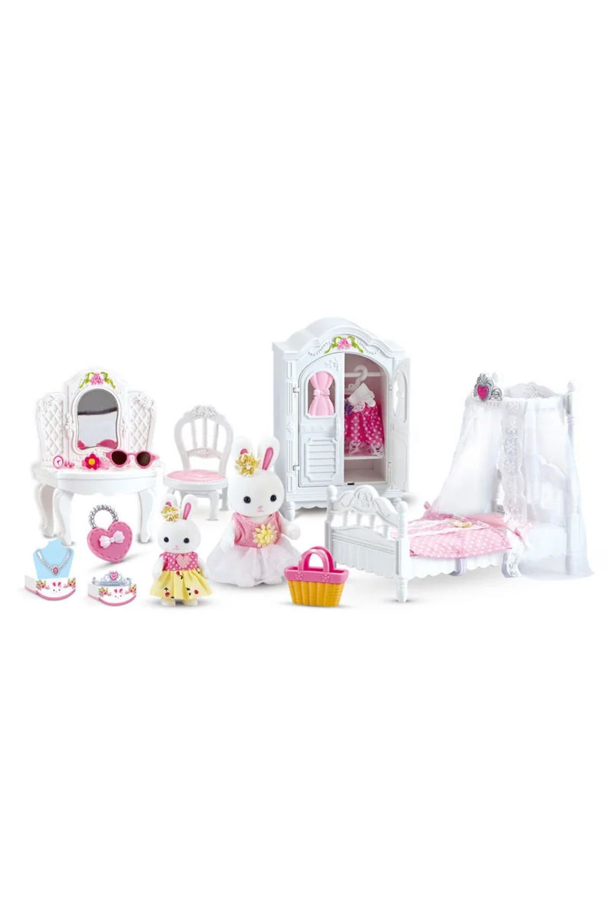 Bay Dreamy Mini Tavşan Büyük Yatak Odası Oyun Set