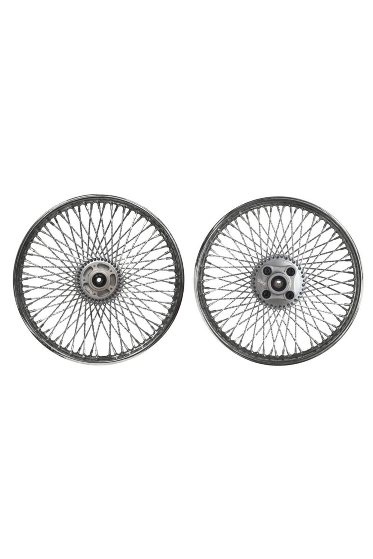 GMS Jant Ön-arka Set 1.40x18-1.60x18 Burgulu 72 Tel Cg