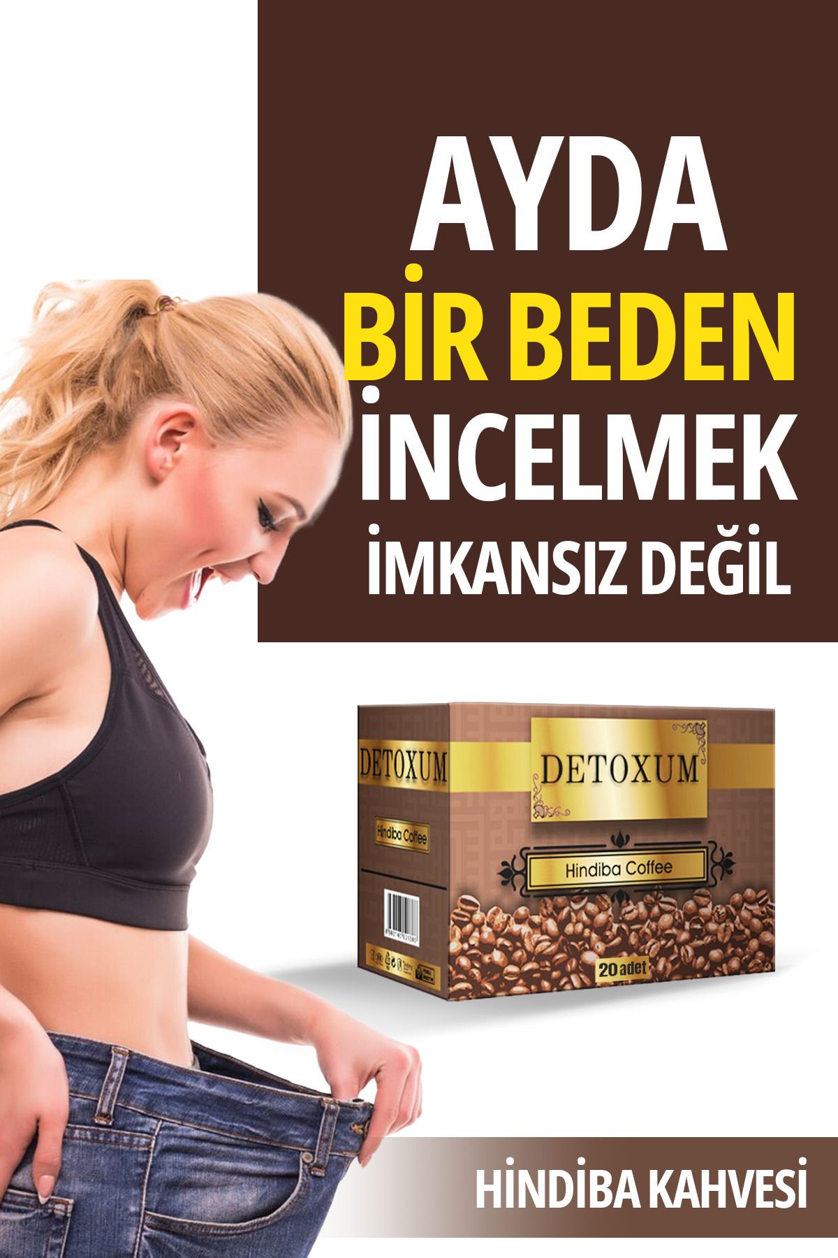 Detoxum Zayıflama.kilo Vermeye Yardımcı Kore Hindiba Diyet Detoks Kahvesi 20 Şase