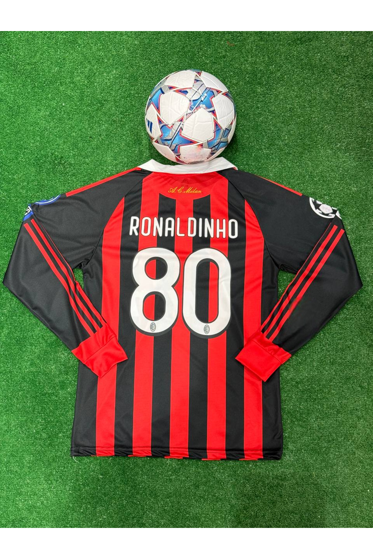 kombinezyum AC Milan 09/10 RONALDINHO #80 İç Saha Forması - Fiyatı