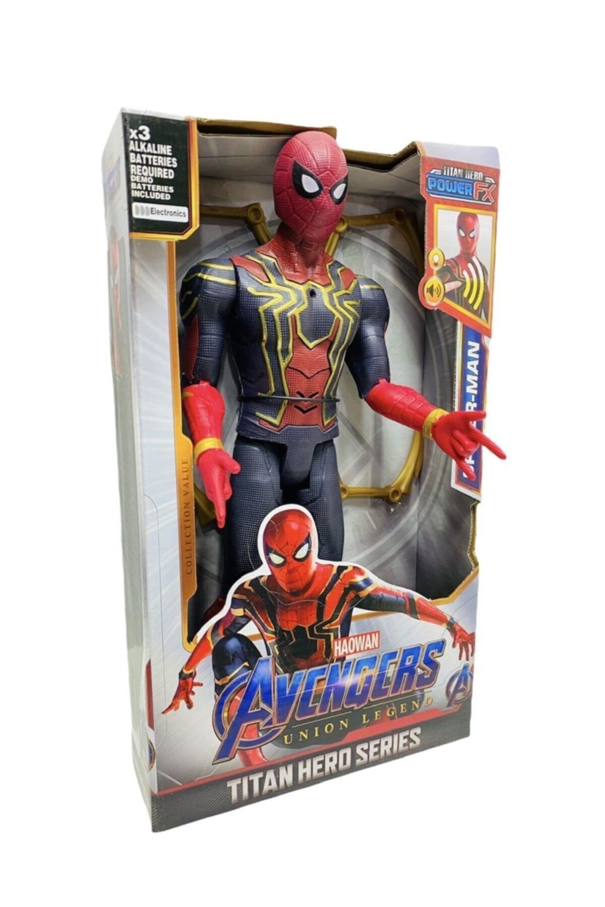 toysandmore Spiderman Spiderman 29 Cm Toy with Light and Sound- Trendyol