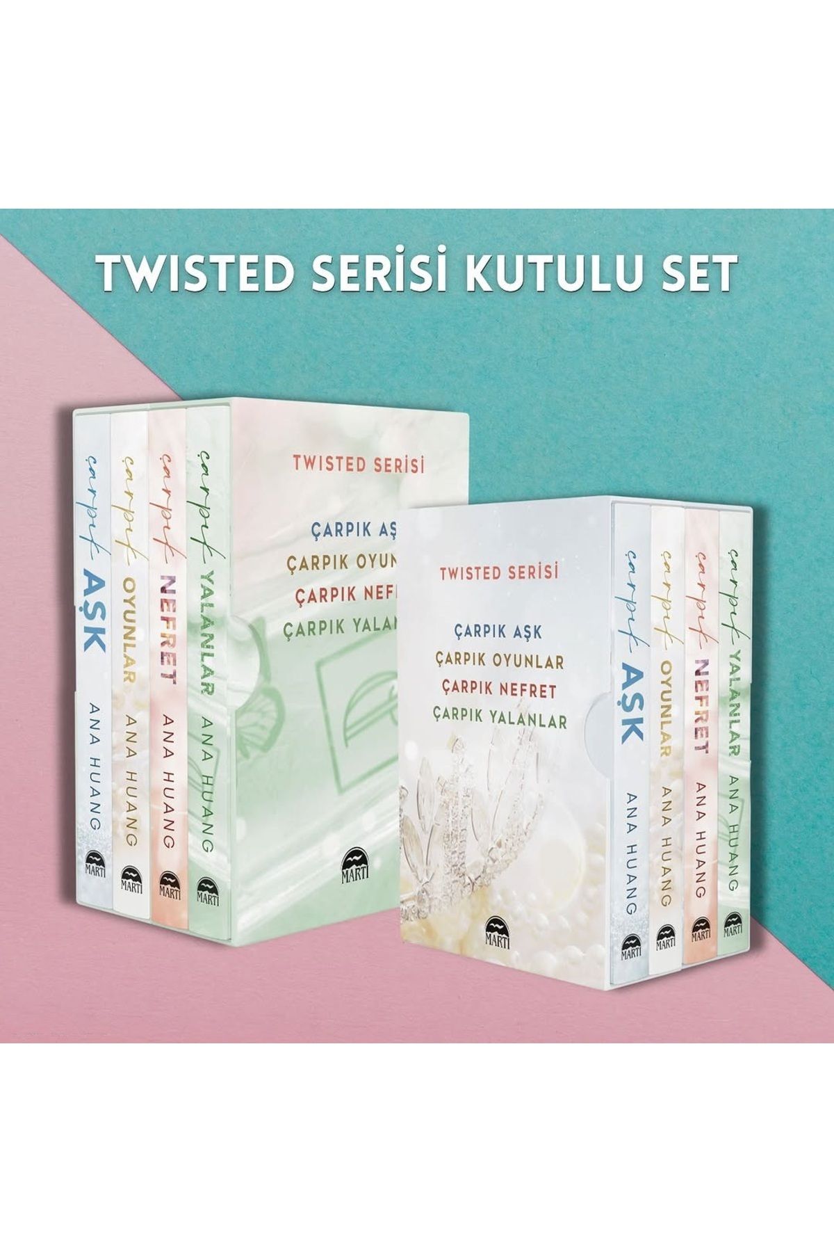 Penguin Books Twisted Serisi 4 Kitap Kutulu Set: Çarpık Aşk , Çarpık Oyunlar , Çarpık Nefret , Çarpık Yalanlar