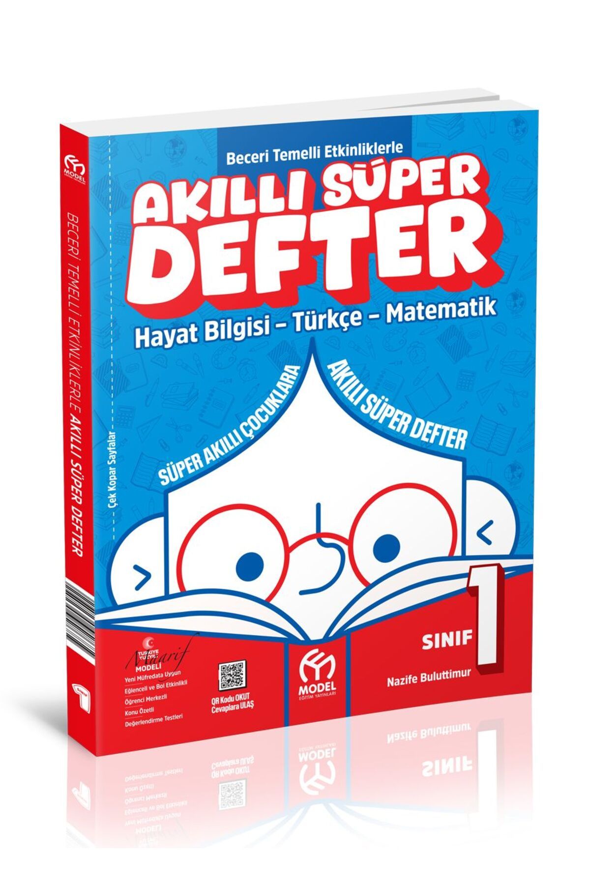 Model Eğitim Yayınları 1. Sınıf Akıllı Süper Defter Tüm Dersler (Beceri Temelli Etkinliklerle)