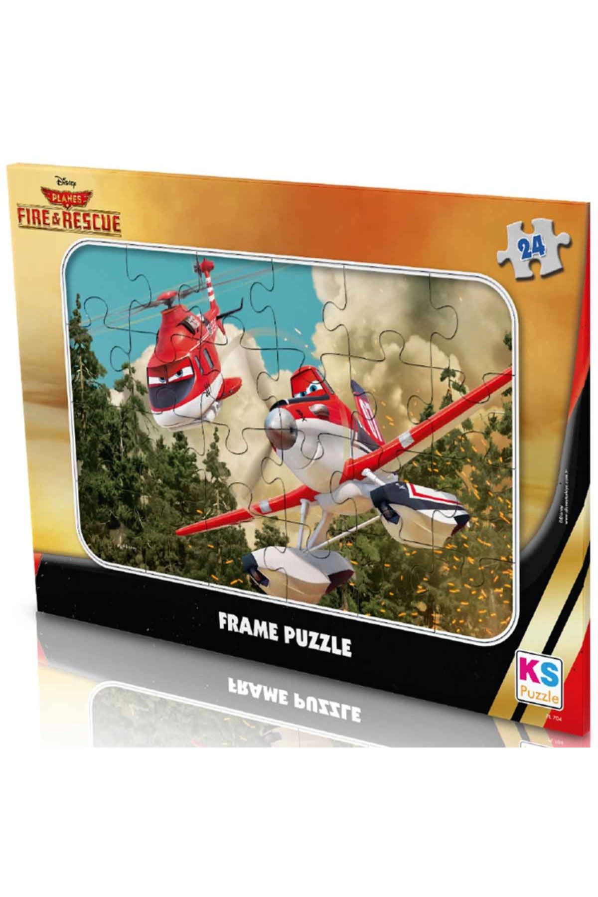 NessiWorld Planes 24 Parça Frame Puzzle