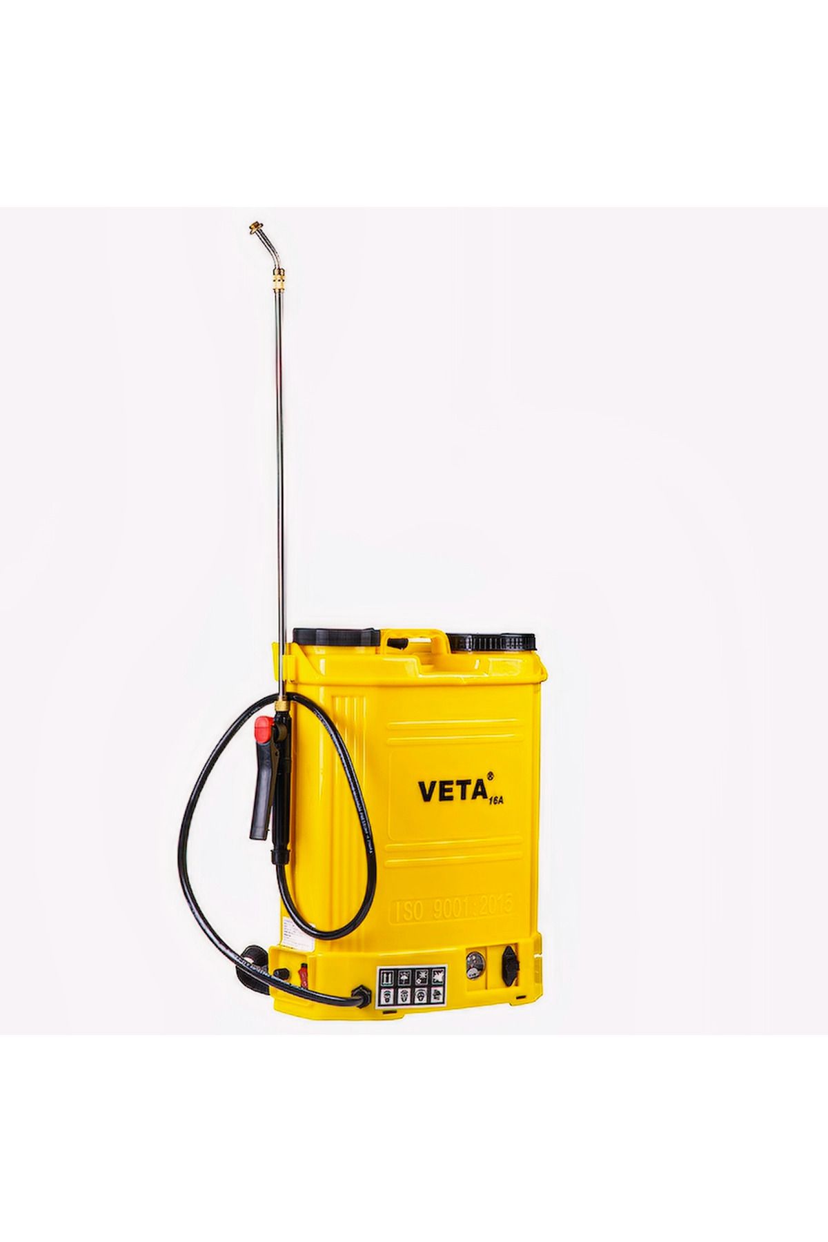 Veta 16A 16lt 130cm 5.5kg 12V 8Ah Sırt Tipi Akülü İlaçlama Makinesi