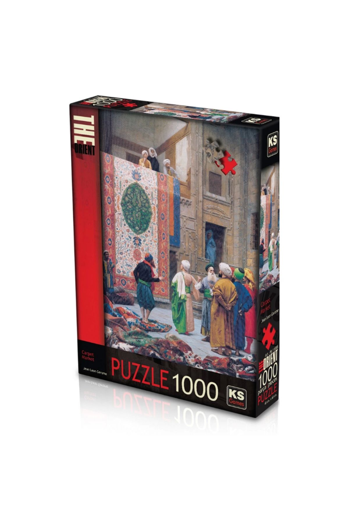 gcaksesuar Nessiworld KS Games Carpet Market Puzzle 1000 Parça 20734