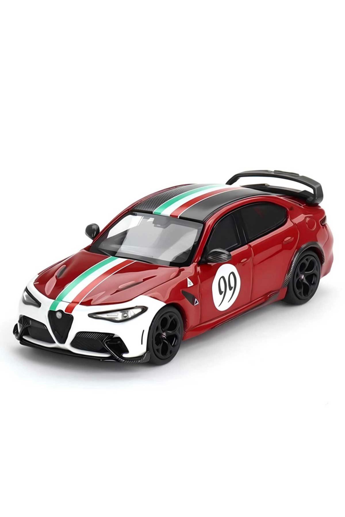 CPU ELEKTRONİK Nessiworld Mini Gt 1/64 BBR Alfa Romeo Giulia GTAm Rosso GTA #99 Centro Stile Livery