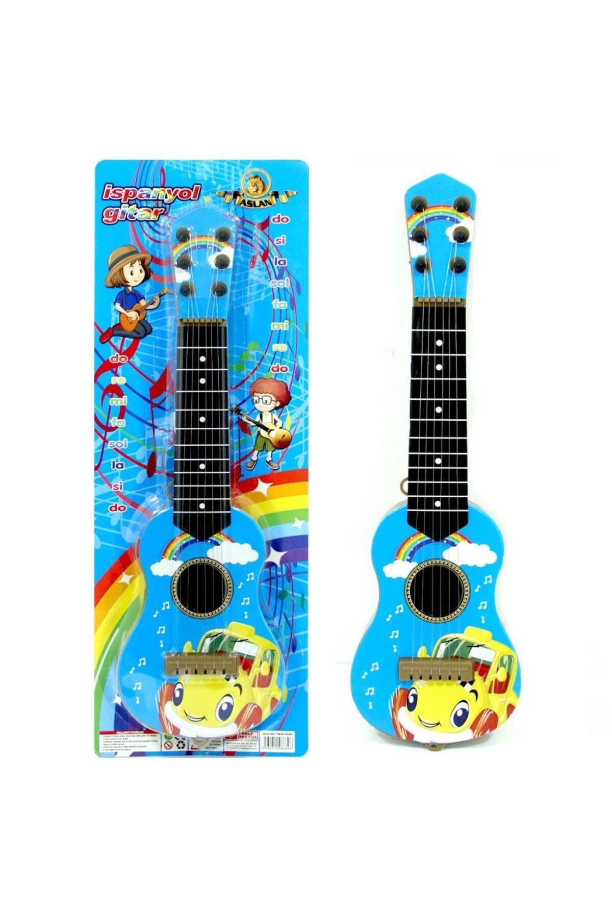 gcaksesuar Nessiworld Renkli İspanyol Gitar 48,5 cm