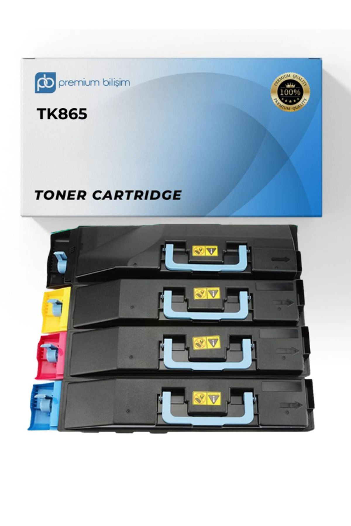 KYOCERA TK865 Muadil Toner Seti - Taskalfa 250ci 300ci, CS250ci CS300ci Printers