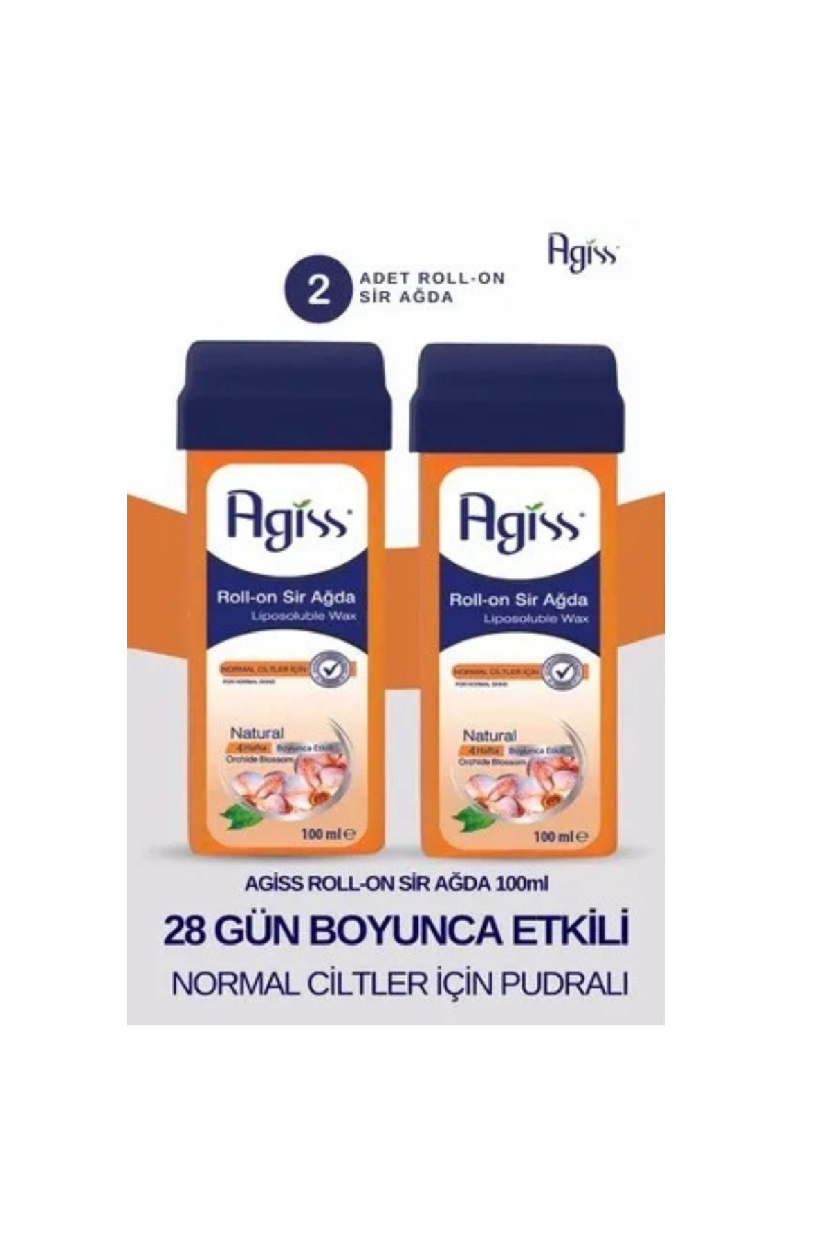 Agiss Ağda Roll-on Sir Ağda Normal Ciltler 100 ml