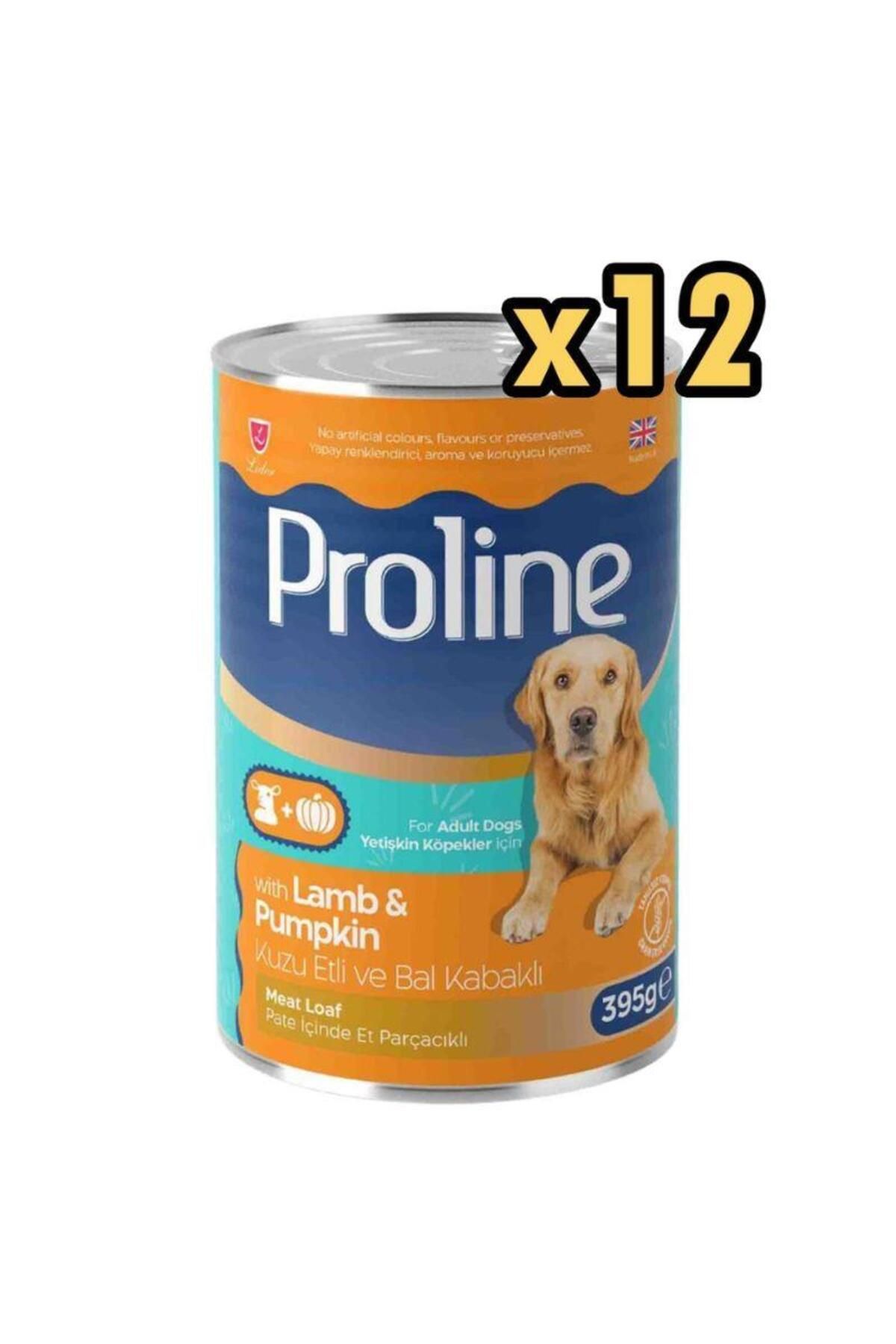 PROLINE Kuzu Etli ve Bal Kabaklı Yetişkin Köpek Konservesi 395gr x 12 Adet