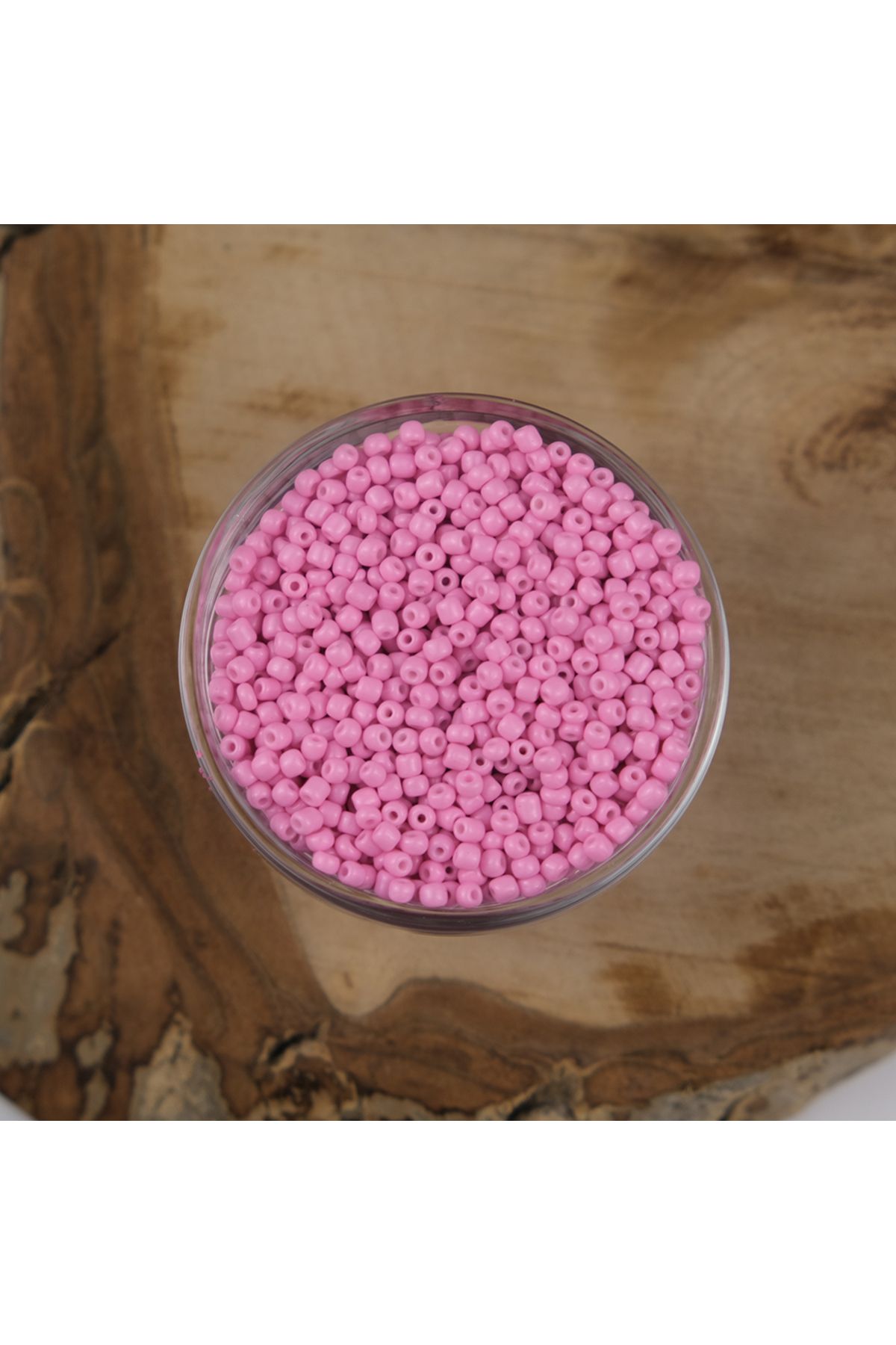 Kanguroom ABC Kum Boncuk Pembe 3 mm 500 Gram 8/0 - K55A