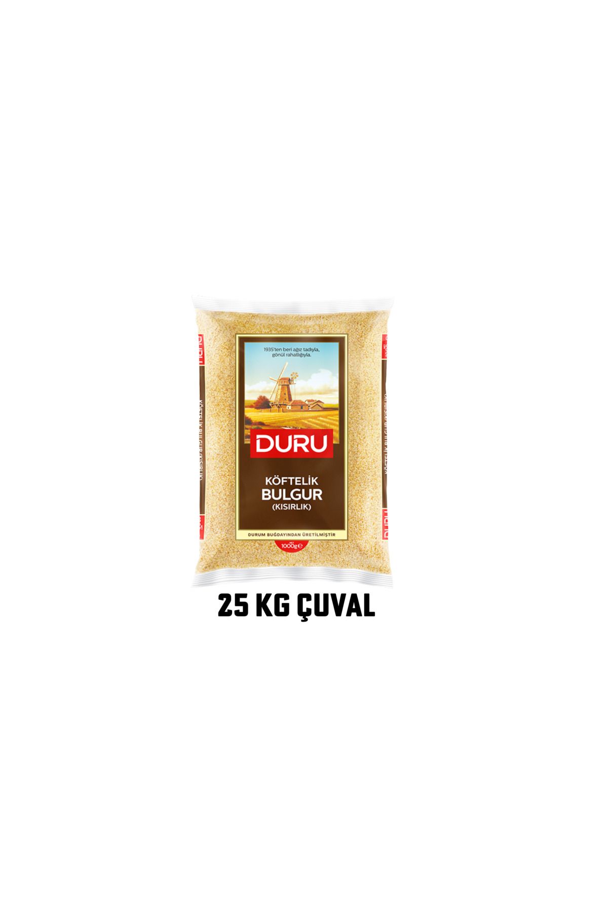 Duru Köftelik Bulgur Kısırlık 25 Kg Çuval