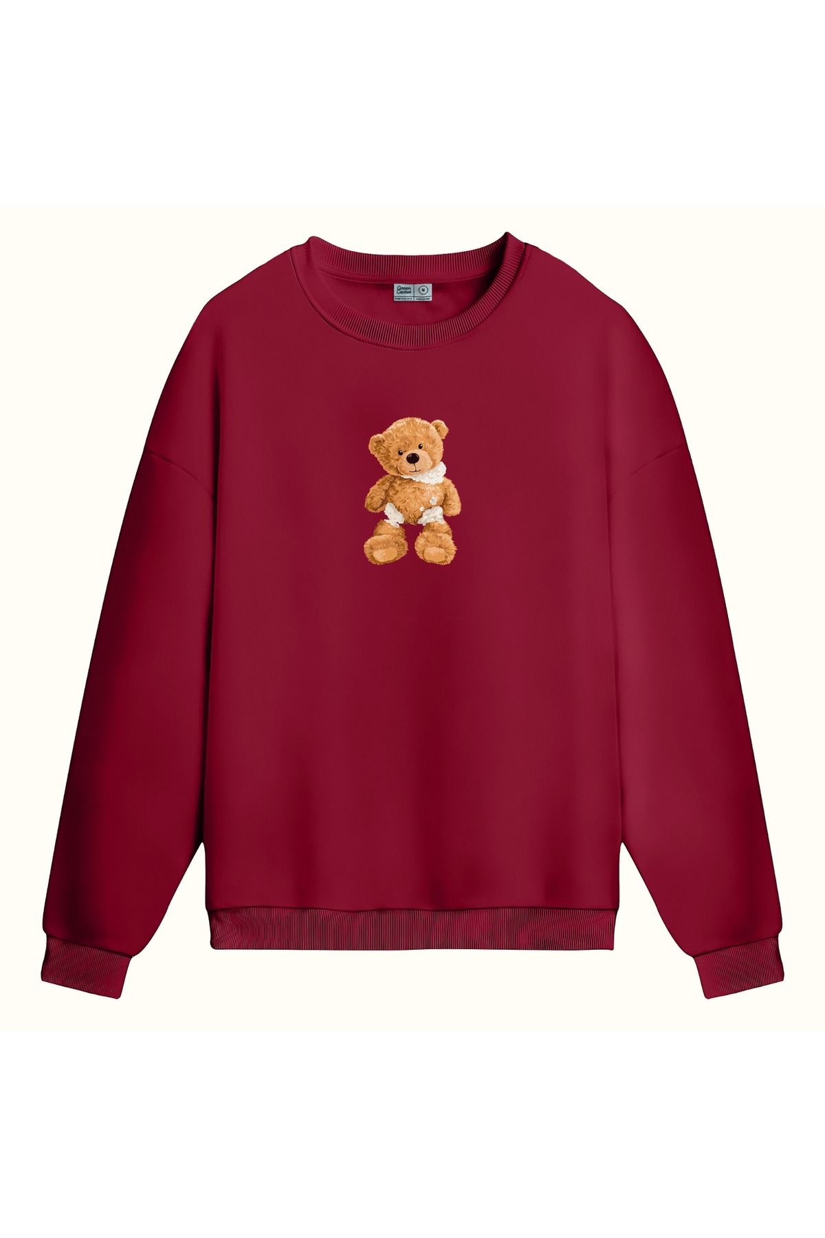 BLACKMAYS yıpranmış teddy tasarımlı sweatshirt