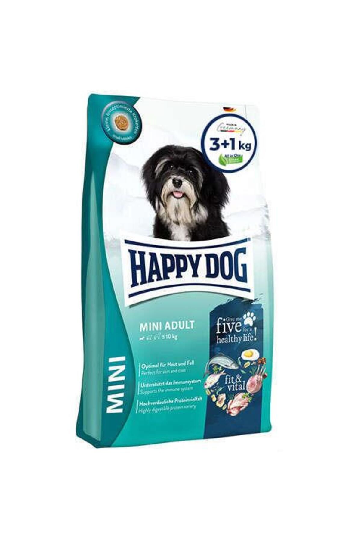 Happy Cat Happy Dog Mini Küçük Irk Yetişkin Köpek Maması 4kg