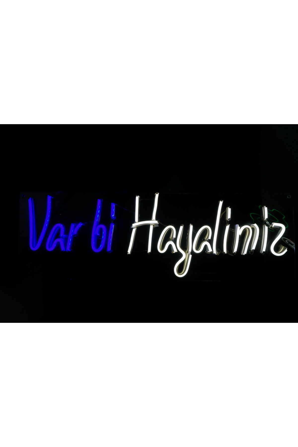 Matris Var Bi Hayalimiz Neon Led Tabela