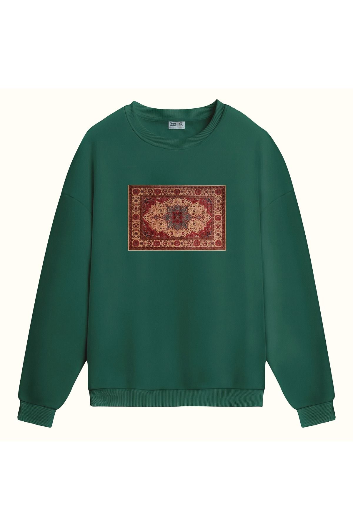 BLACKMAYS türk kilimi tasarımlı sweatshirt