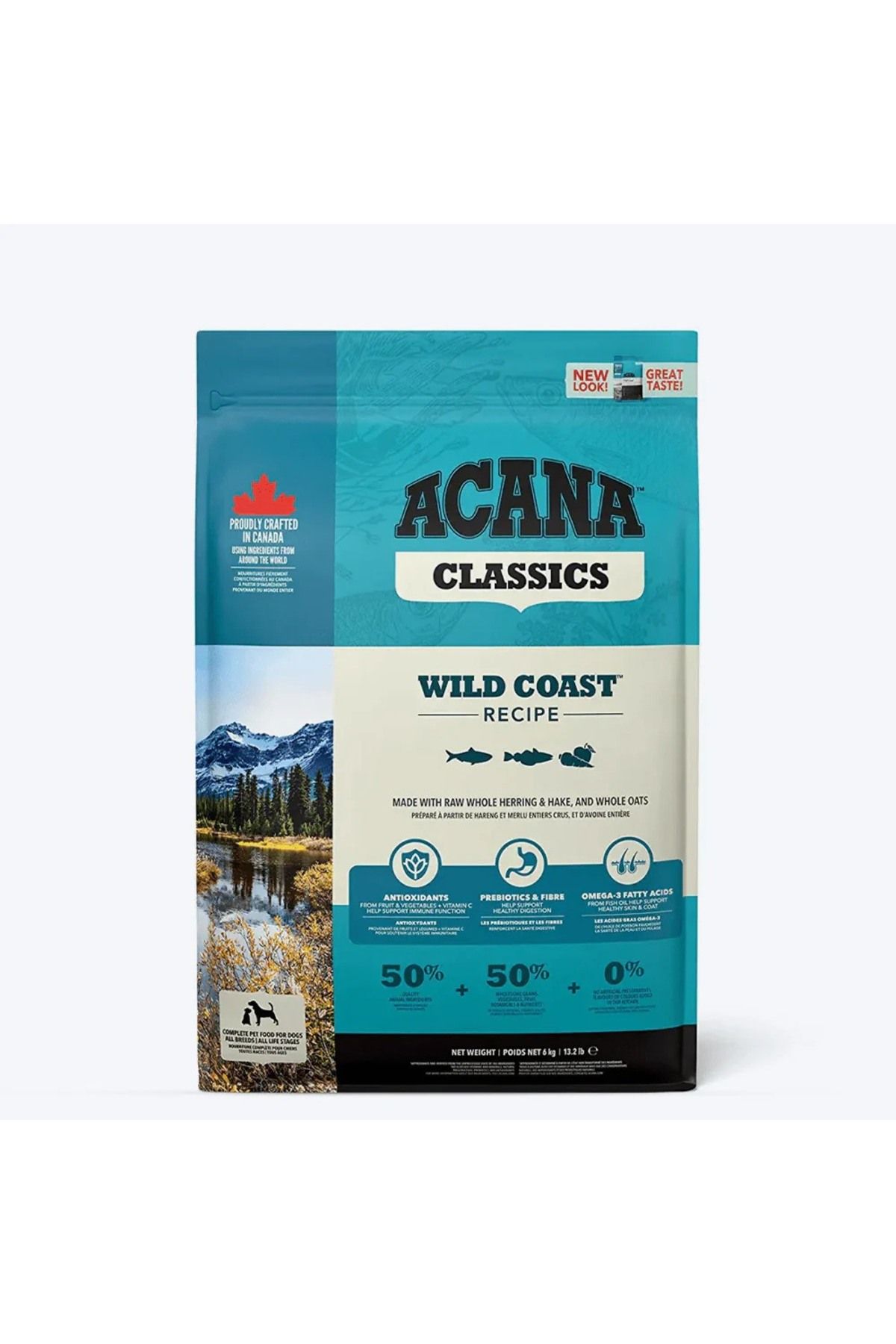 Acana Classics Wild Coast Balıklı Düşük Tahıllı Köpek Maması 2 Kg