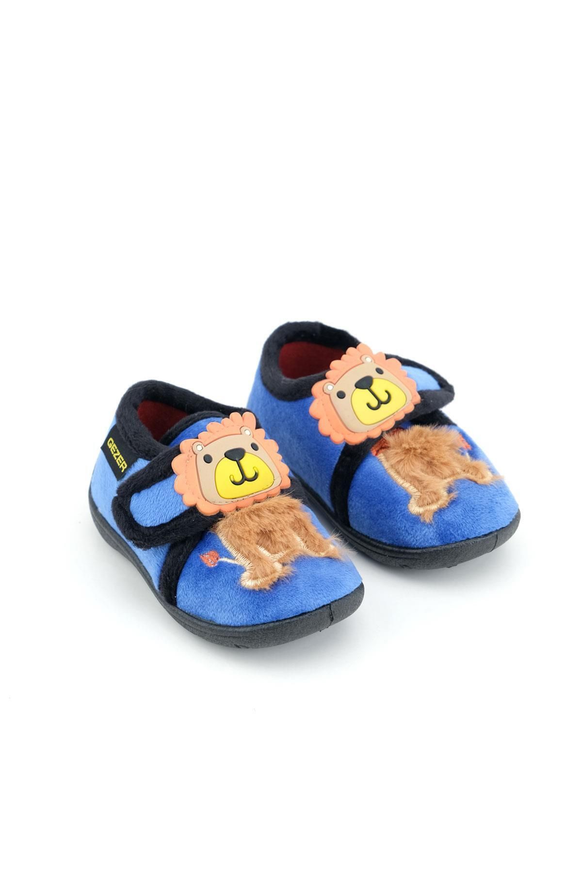 GEZER-Μαλακό και φιγούρα Lion Winter Slippers 3