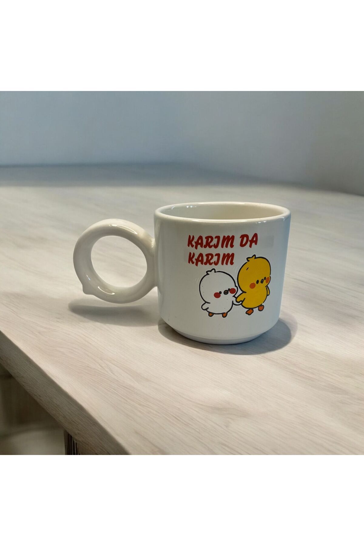 MODA Karım Da Karım Halka Kulp Bardak