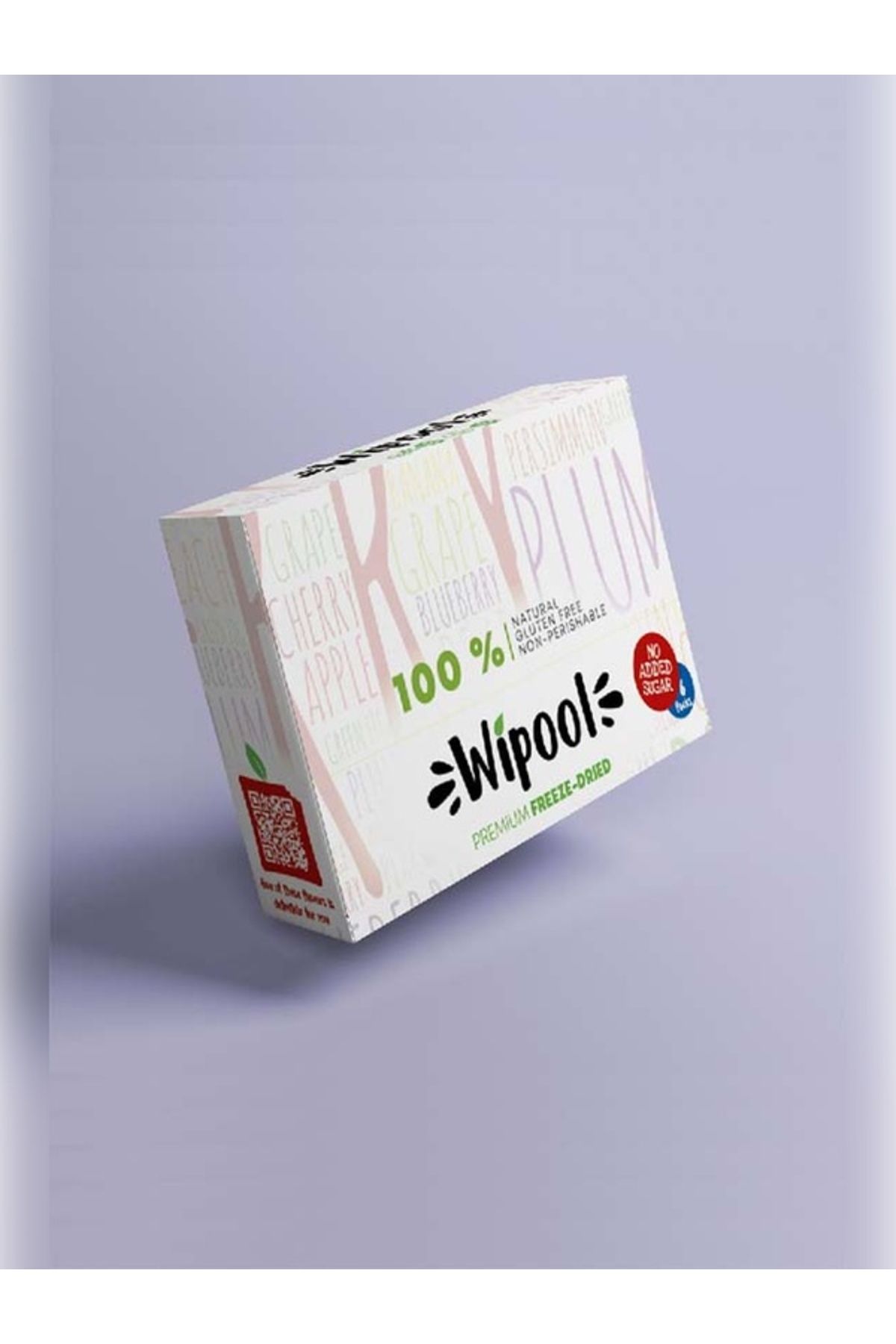 wipool organic discover the healthy life Wipool Dondurularak Kurutulmuş Yeşil İncir 6'lı Paket - Freeze Dried Meyve