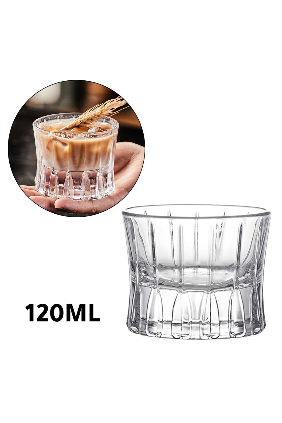 MIBRU-Coffee glass cup 120ml 1