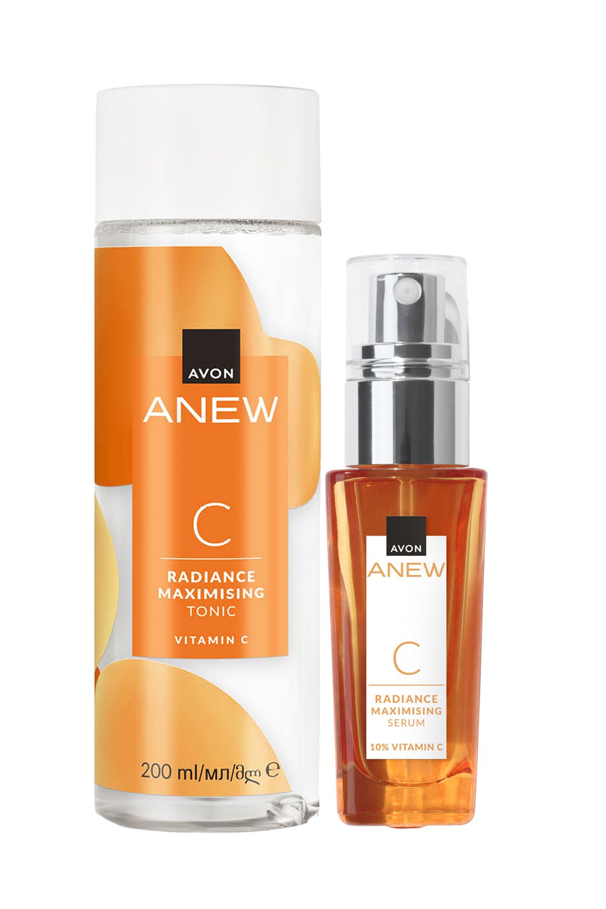 AVON Anew Radiance Vitamin C Serum Ve Maximising Tonik Paketi